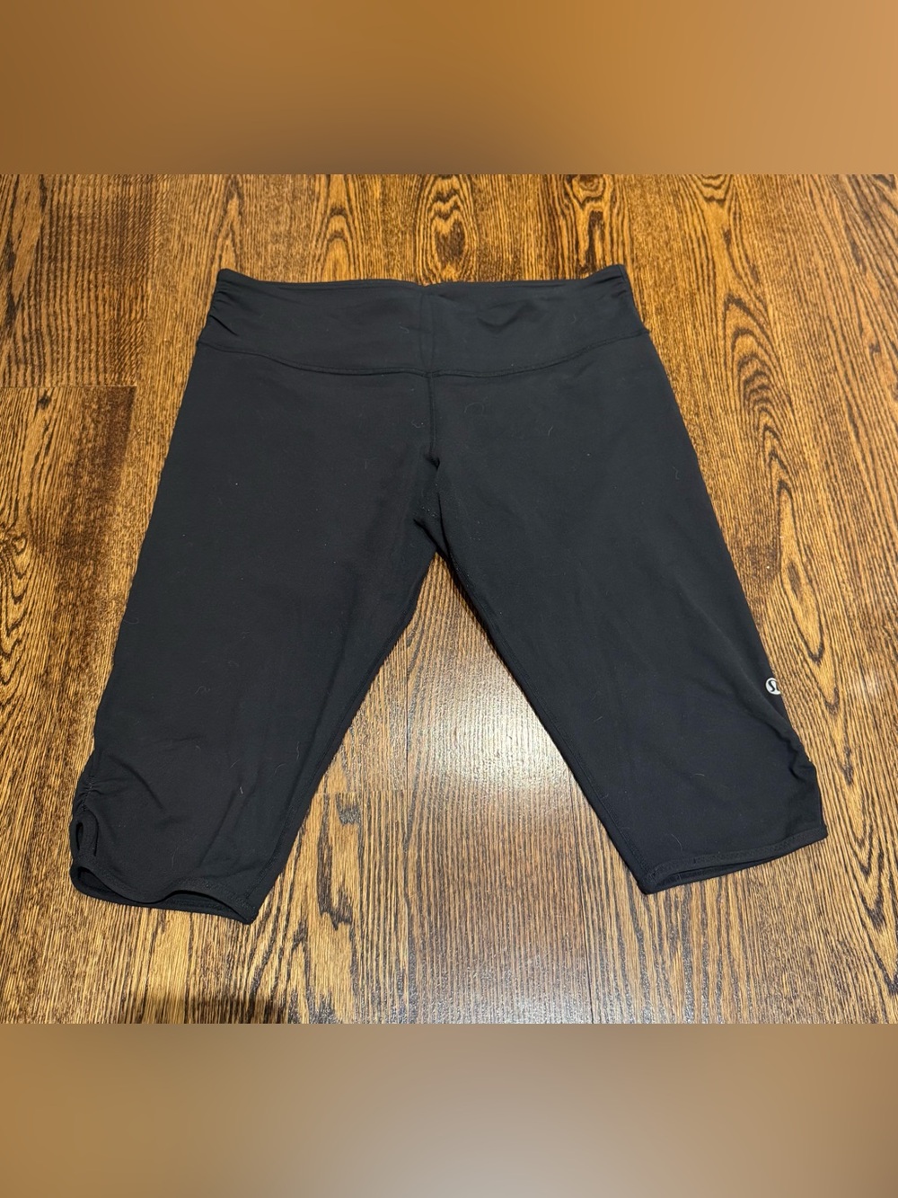 lululemon athletica Black Capri Leggings